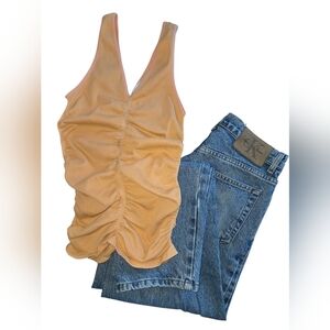 Calvin Klein Jeans withTopshop Orange Top BUNDLE DEAL